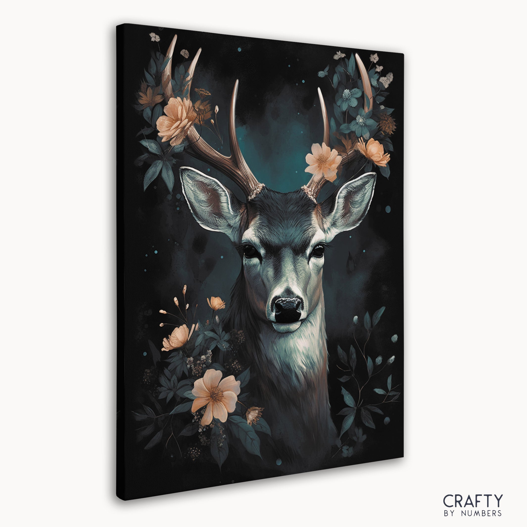 Colorful Forest Enigma paint by number resembling vincent van gogh famous paintings with vivid brush strokes.