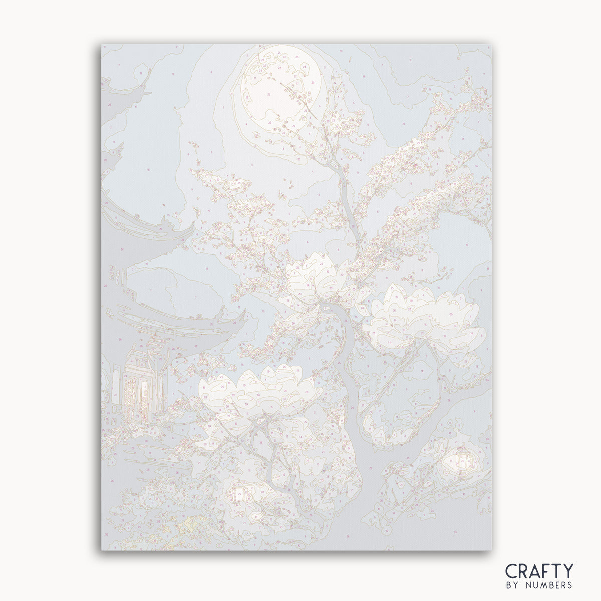 Blossom Heaven paint by number artwork inspired by famous paintings and vincent van gogh famous paintings featuring vibrant colors.