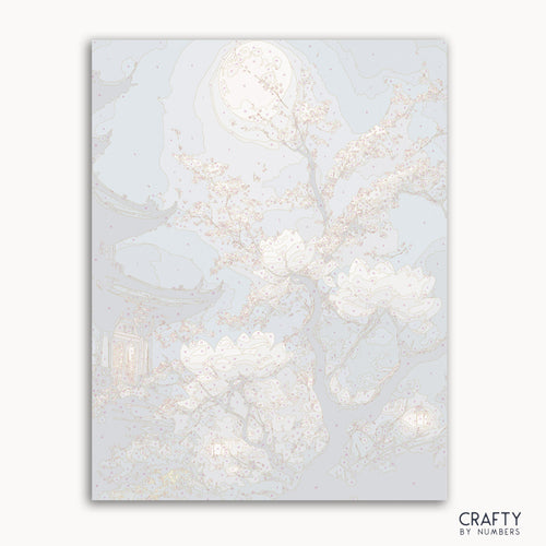 Blossom Heaven paint by number artwork inspired by famous paintings and vincent van gogh famous paintings featuring vibrant colors.