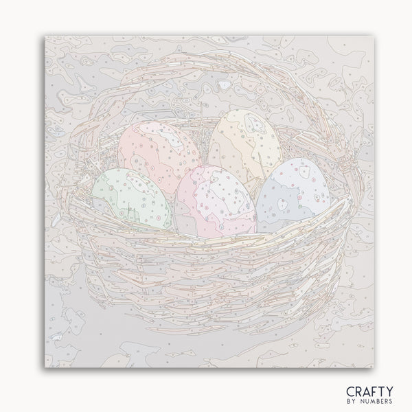 Eggstravaganza Array paint by number featuring vibrant colors inspired by famous paintings vincent van gogh famous paintings most famous paintings famous landscape paintings famous artists paintings