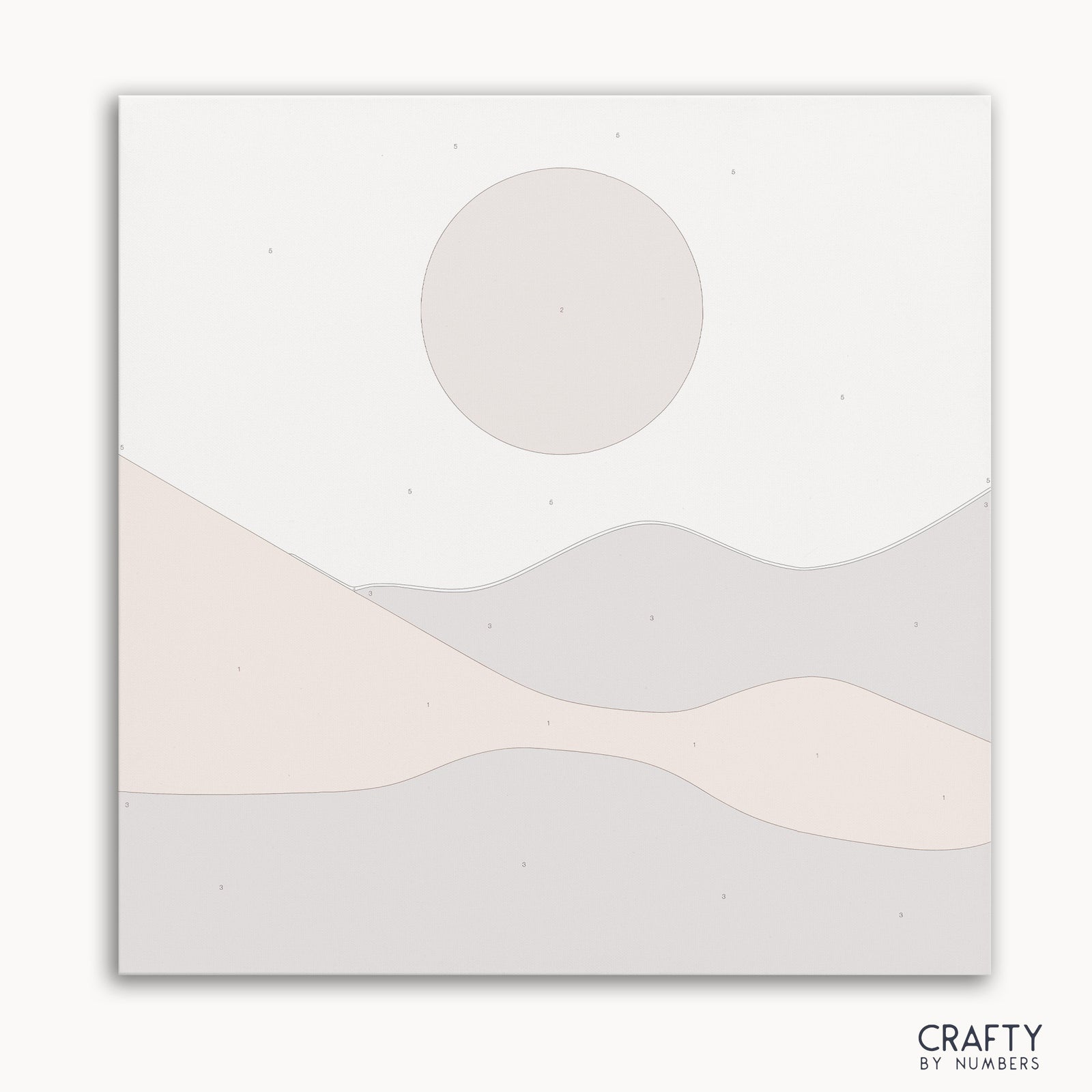 Malen nach Zahlen „Dune Serenity“ mit berühmten Gemälden, inspiriert von den berühmten Gemälden von Vincent Van Gogh und den berühmtesten Malstilen.