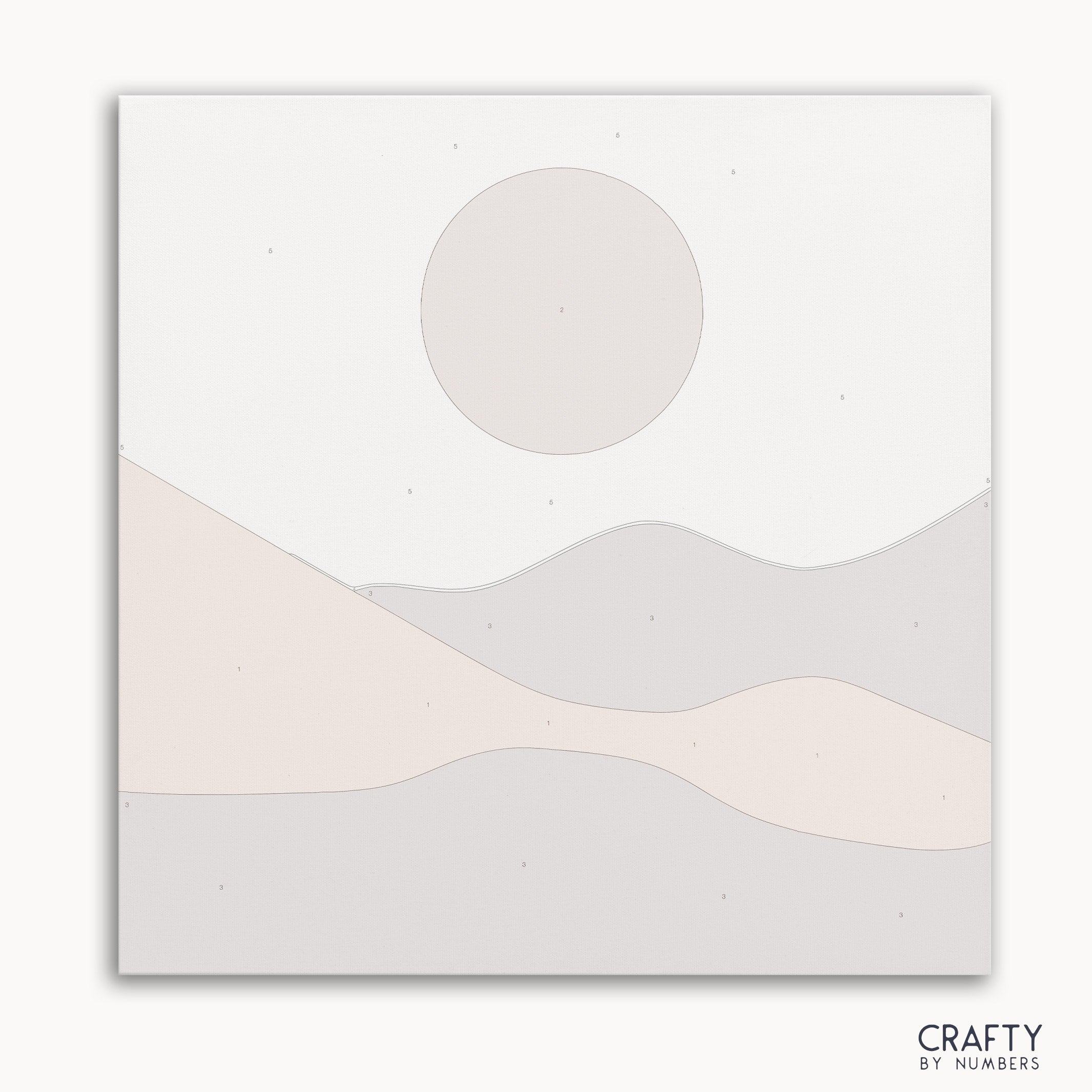 Dune Serenity paint by number featuring famous paintings inspired by vincent van gogh famous paintings and most famous paintings styles.