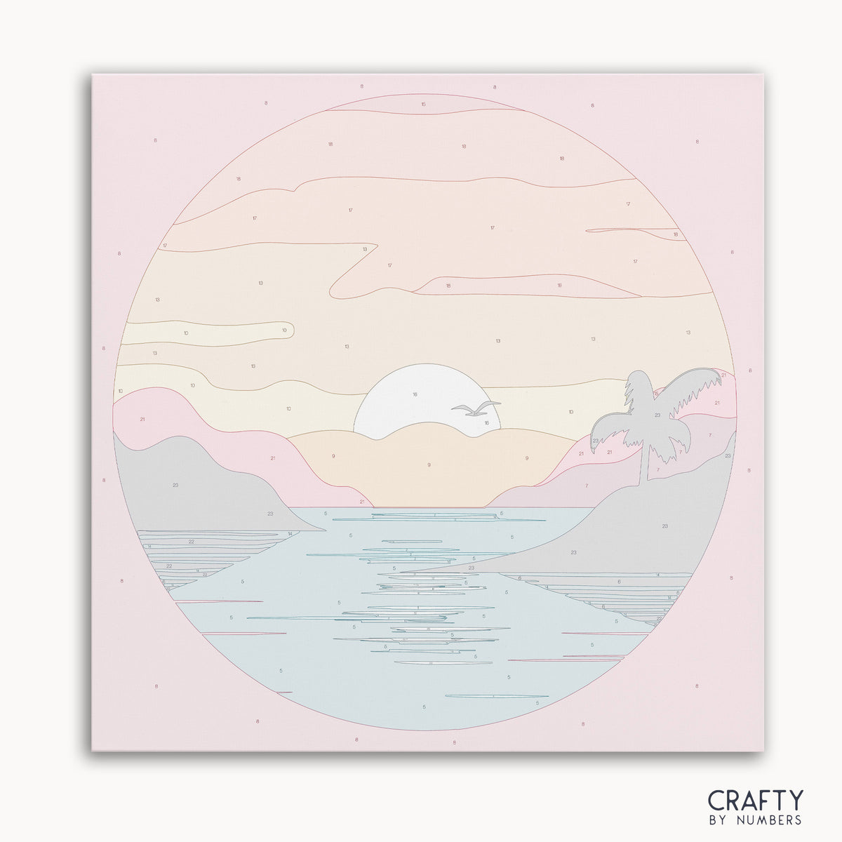Sunset Serenity capturing vivid colors in a landscape, famous paintings, vincent van gogh famous paintings, most famous paintings.