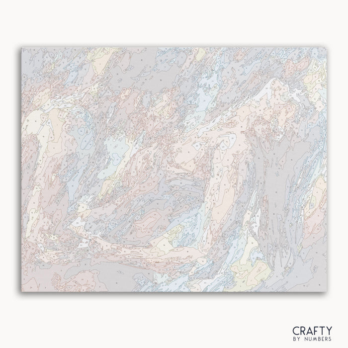 Vivid Passion paint by number inspired by famous paintings with bold colors and striking details.