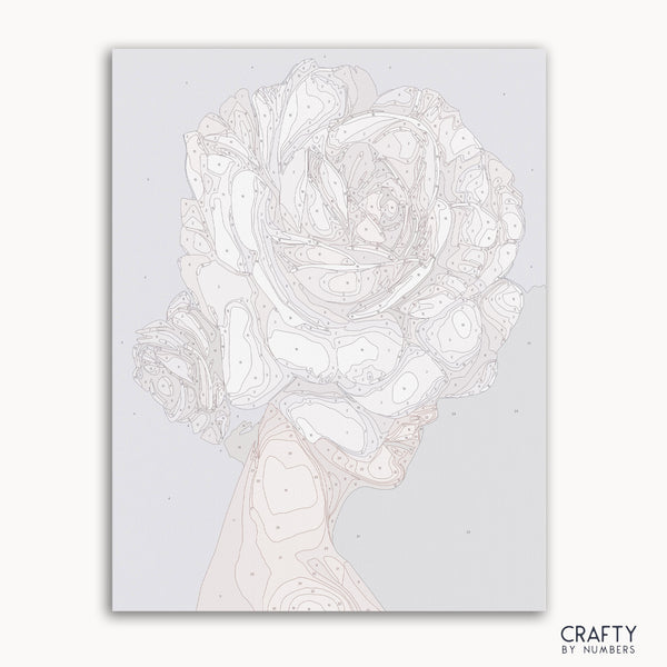 Ivory Essence paint by number kit inspired by famous paintings including van gogh famous paintings and famous landscape paintings.