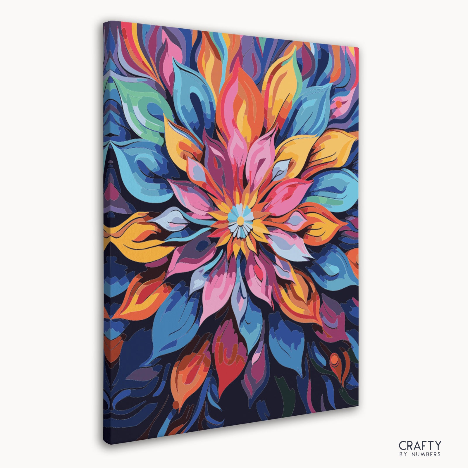 Finished Floral Fusion artwork