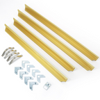 Framed DIY painting kit, number-based canvas art set for adults, fun creative project for home.