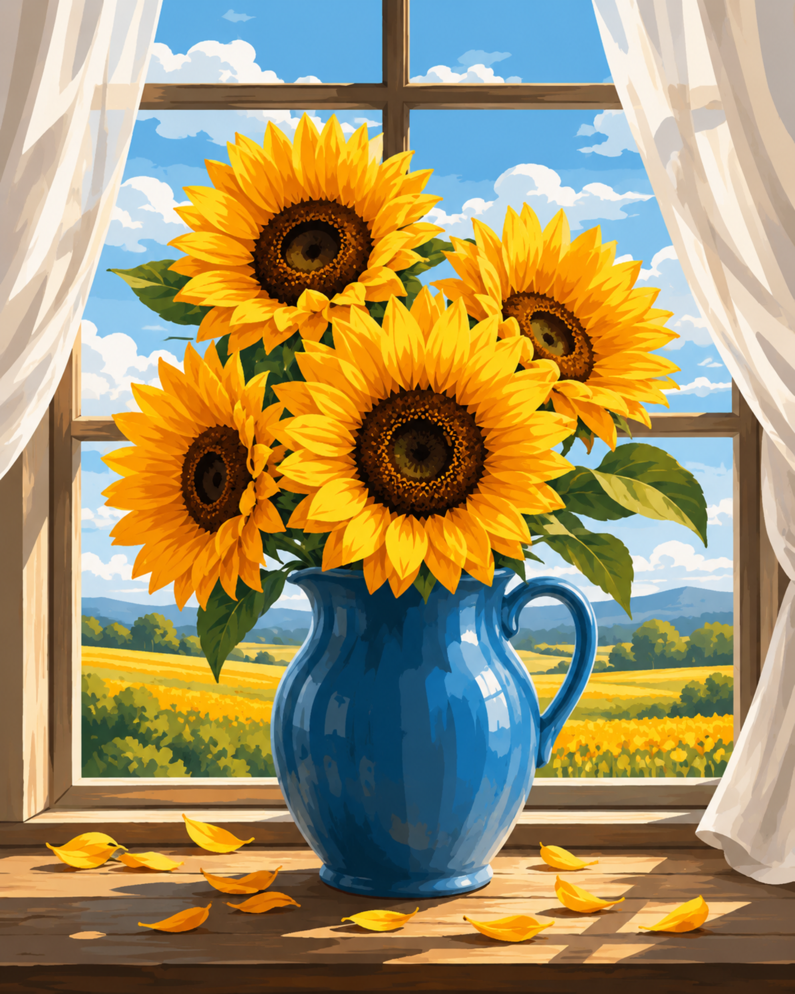 Sonnenblumenstrauß