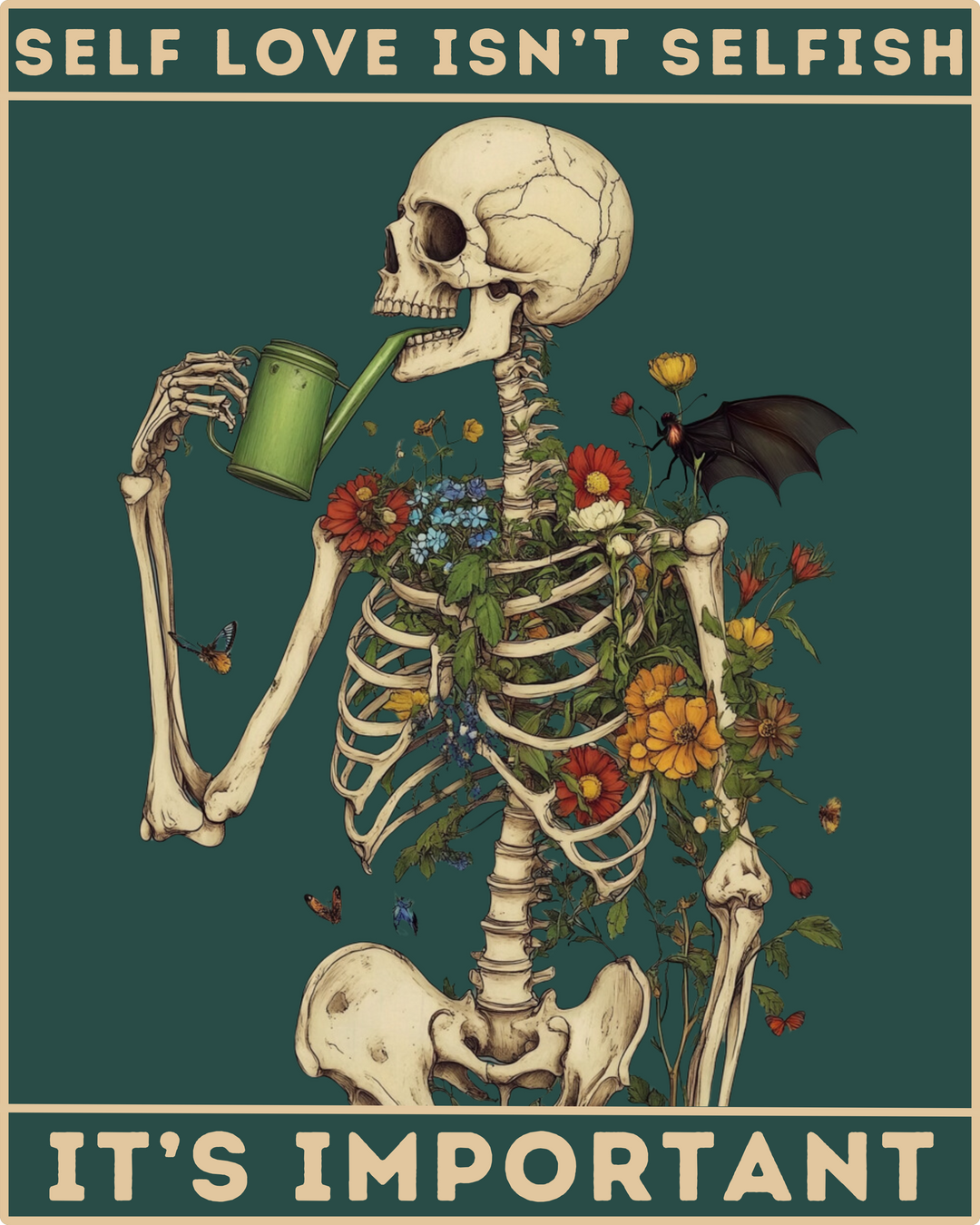 Self Love Skeleton