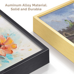 Adult paint by numbers kit with frame, modern canvas art project, perfect for wall decoration and hobby.