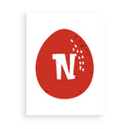Red circle with a white 'TN' logo on a white background