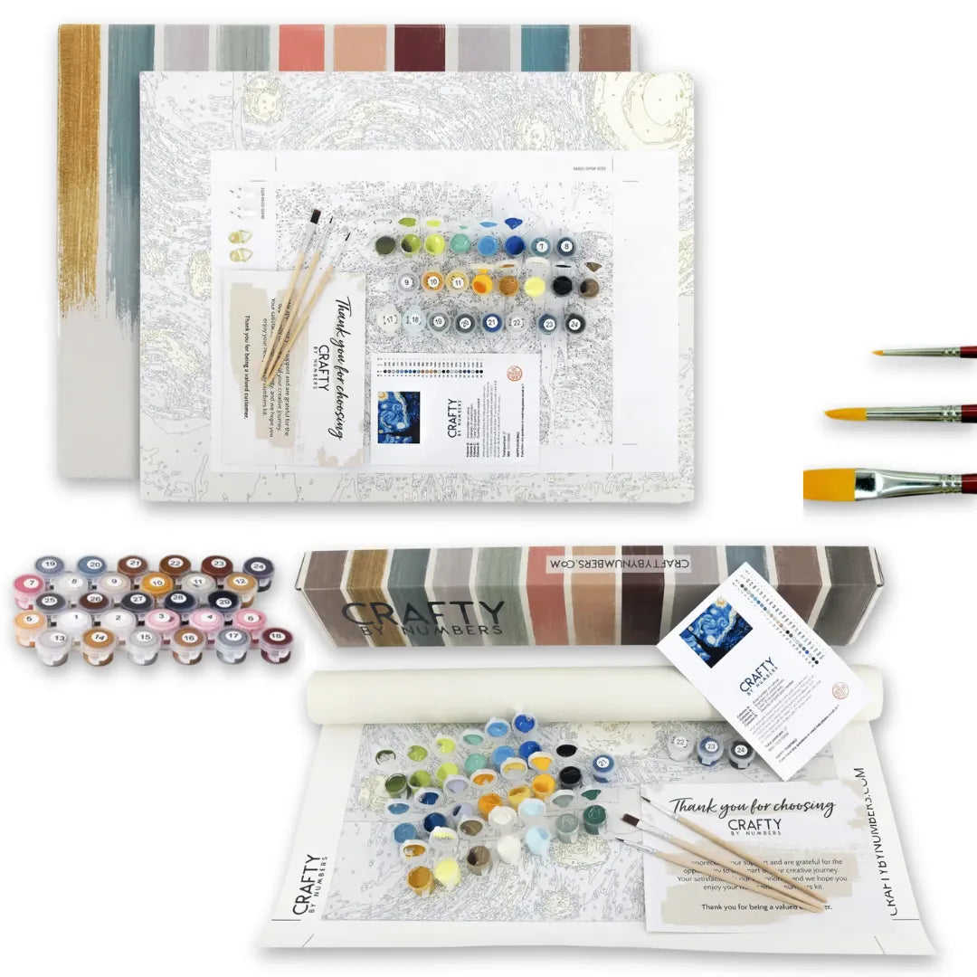 Steps to Paint by Numbers Like a Pro – Crafty By Numbers