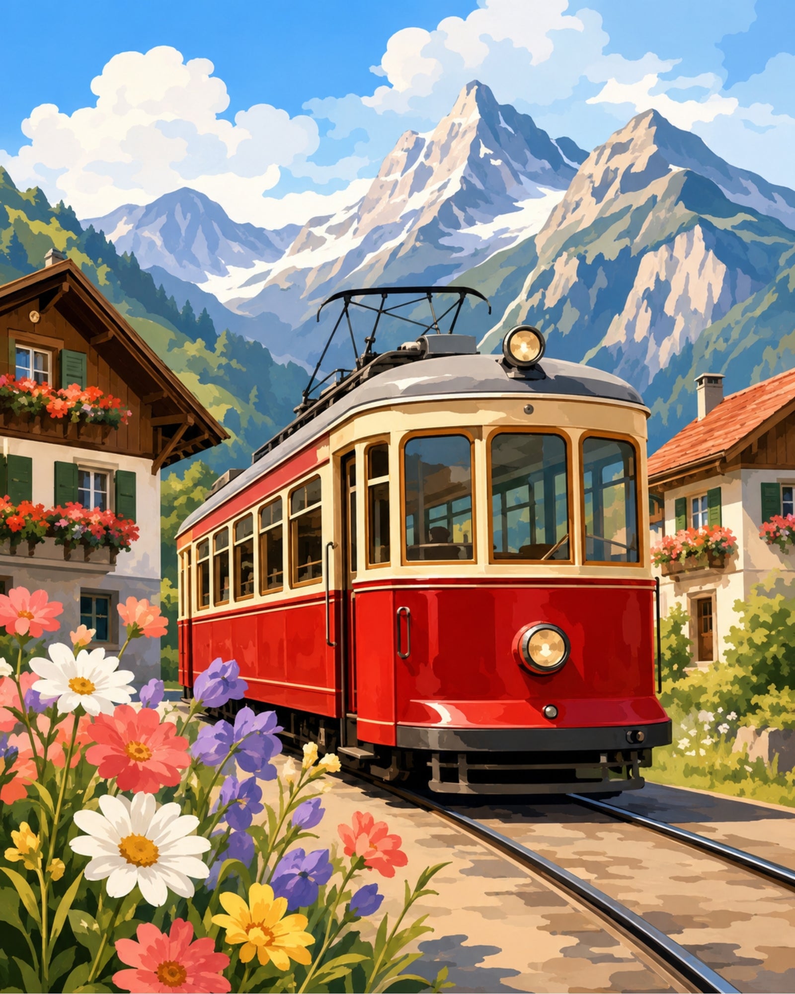 Alpine Flower Tram