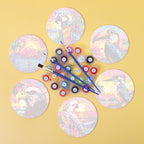 Holiday Pals paint by numbers set, festive DIY craft for Christmas and winter family art projects.