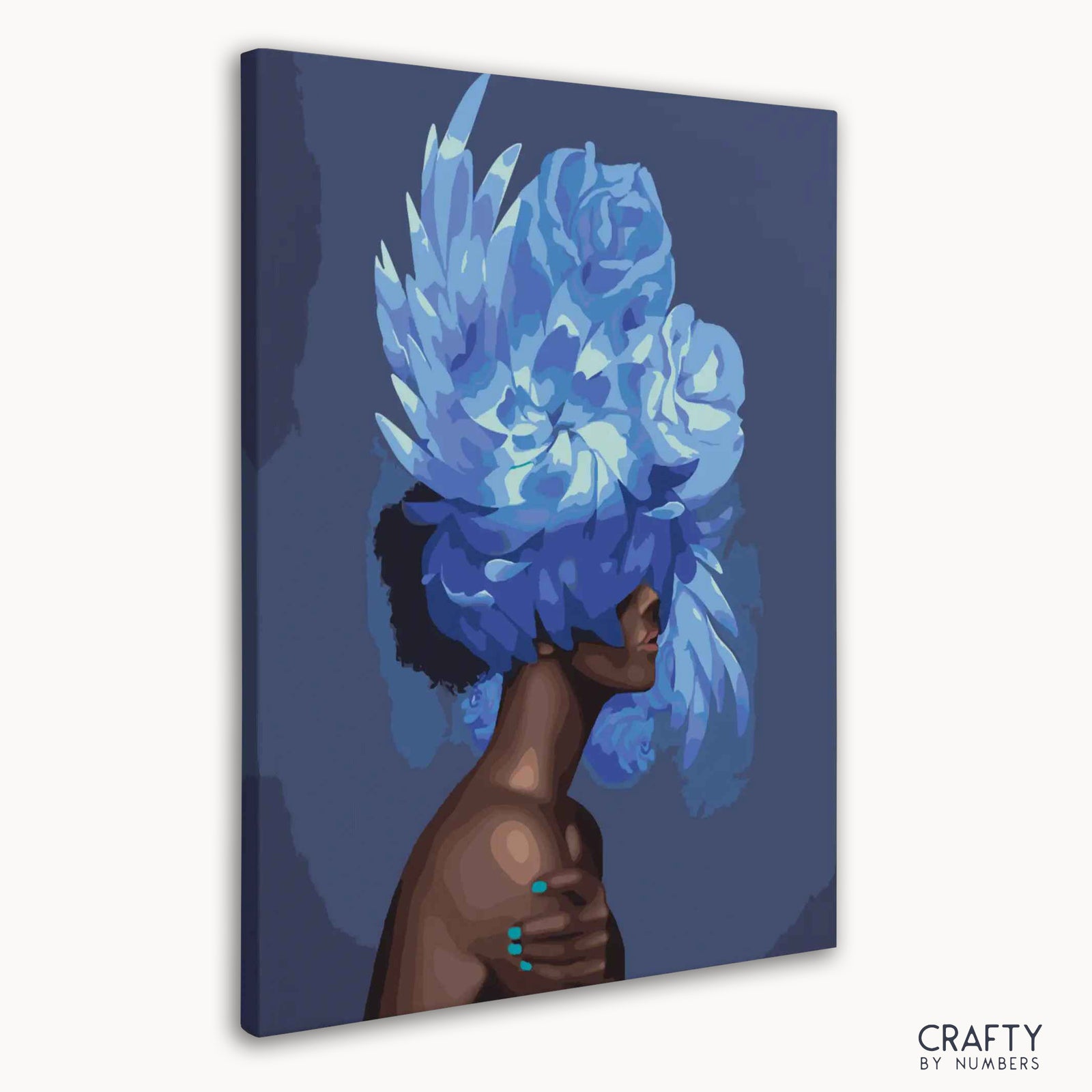 Finished Blue Bloom artwork