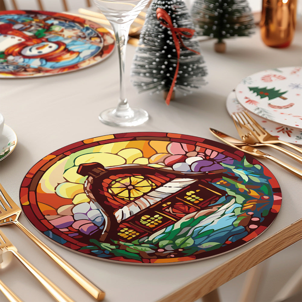 Winterferien-Reflexions-Malset, Weihnachts-Malen-nach-Zahlen-DIY-Kunstset.