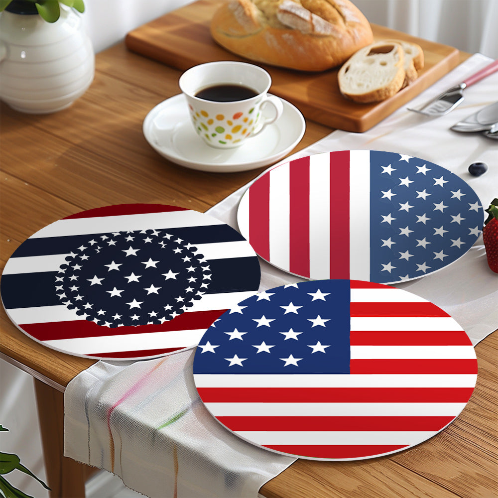 Kit de peinture par numéros de fierté américaine pour la décoration intérieure patriotique.