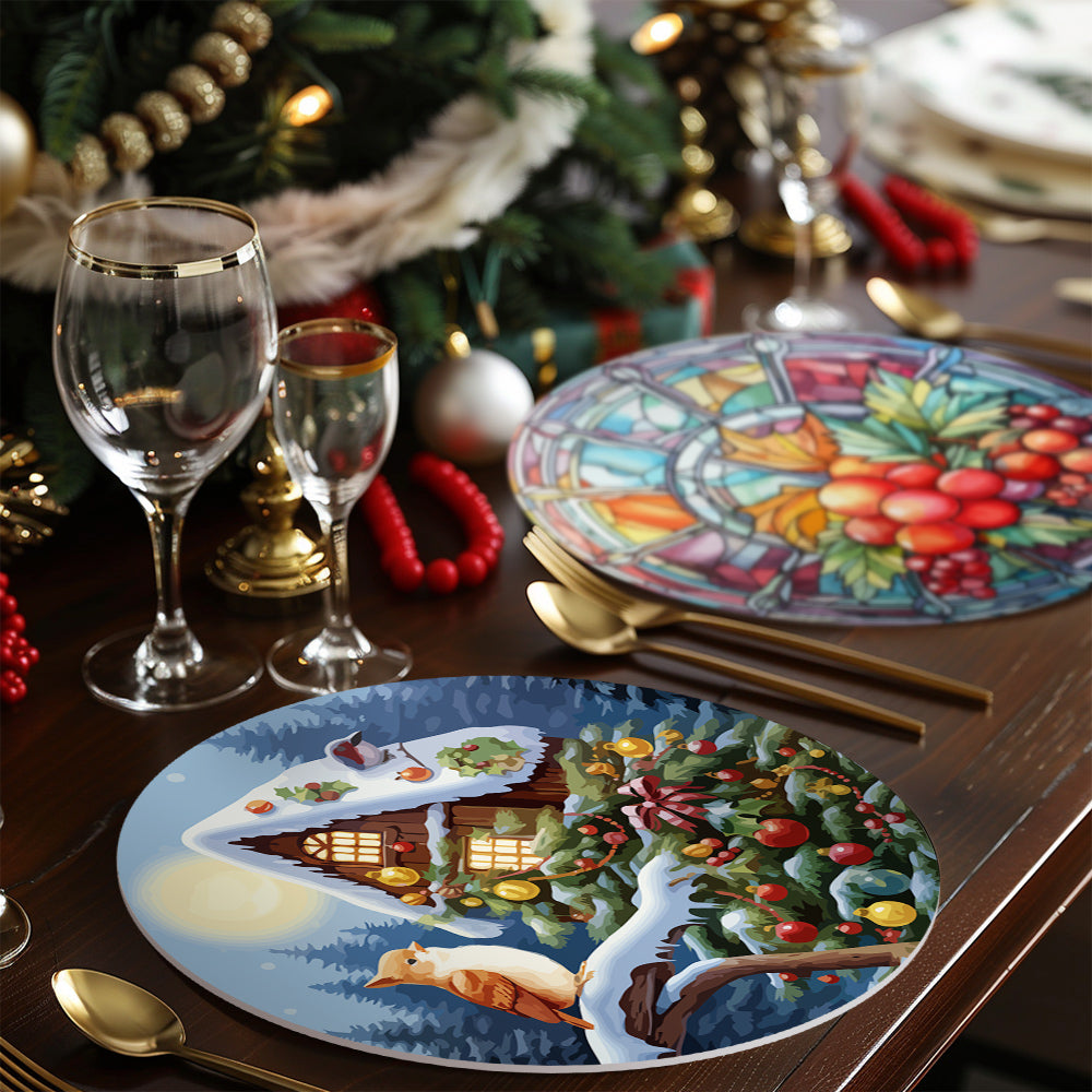 Kit de arte en vidrio y luz diseñado para principiantes con lienzo numerado simple.