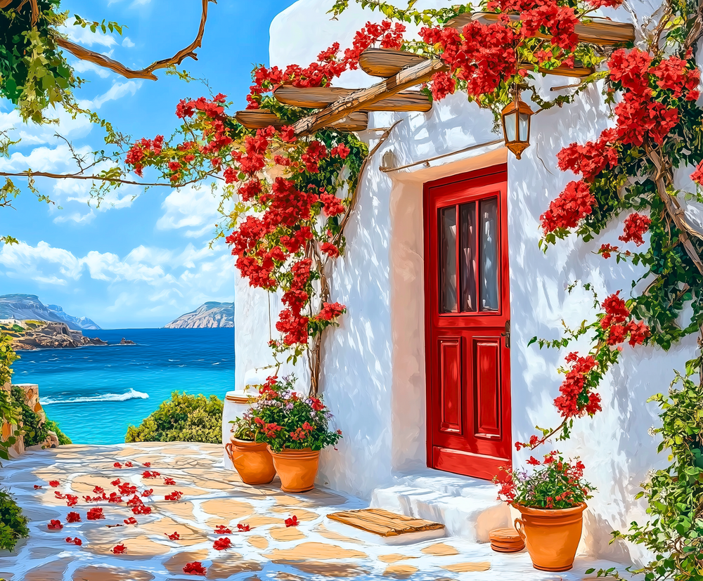 civilization-themed art Paint by numbers.