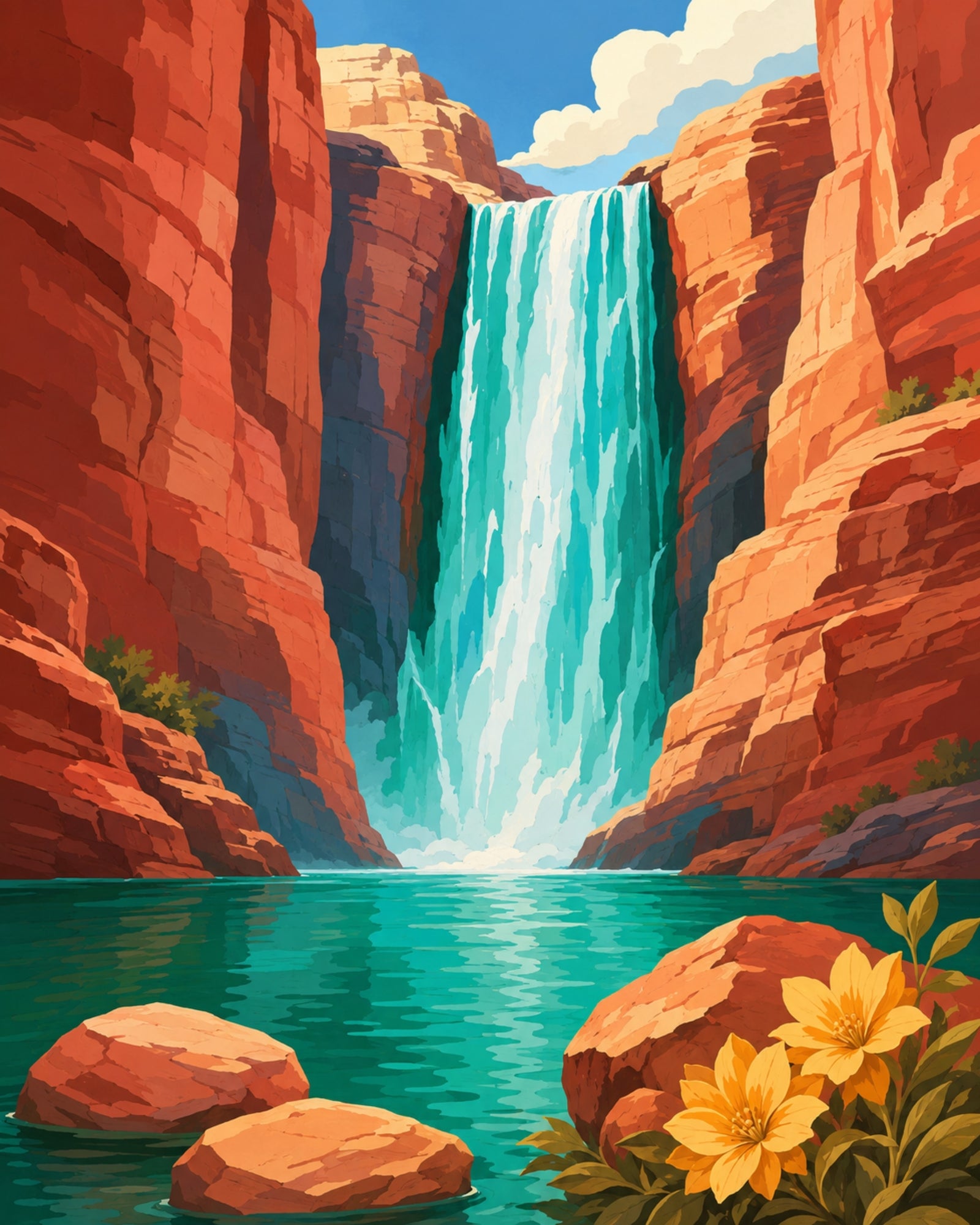 Emerald Canyon Falls