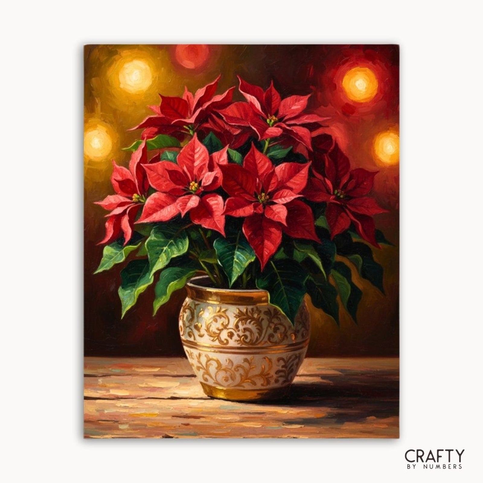 The Golden Pot paint by numbers artwork