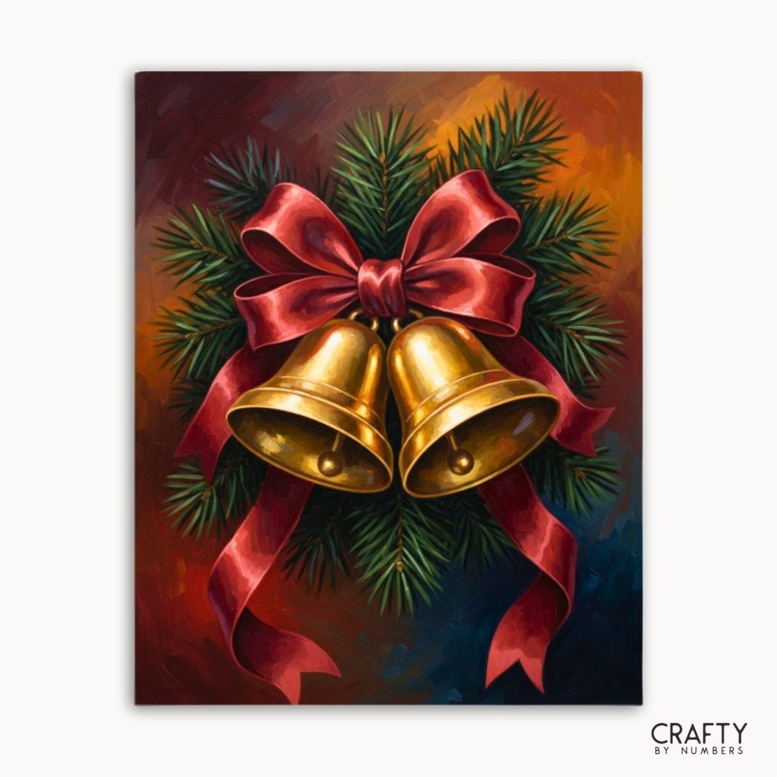 Bells of Joy paint by numbers artwork