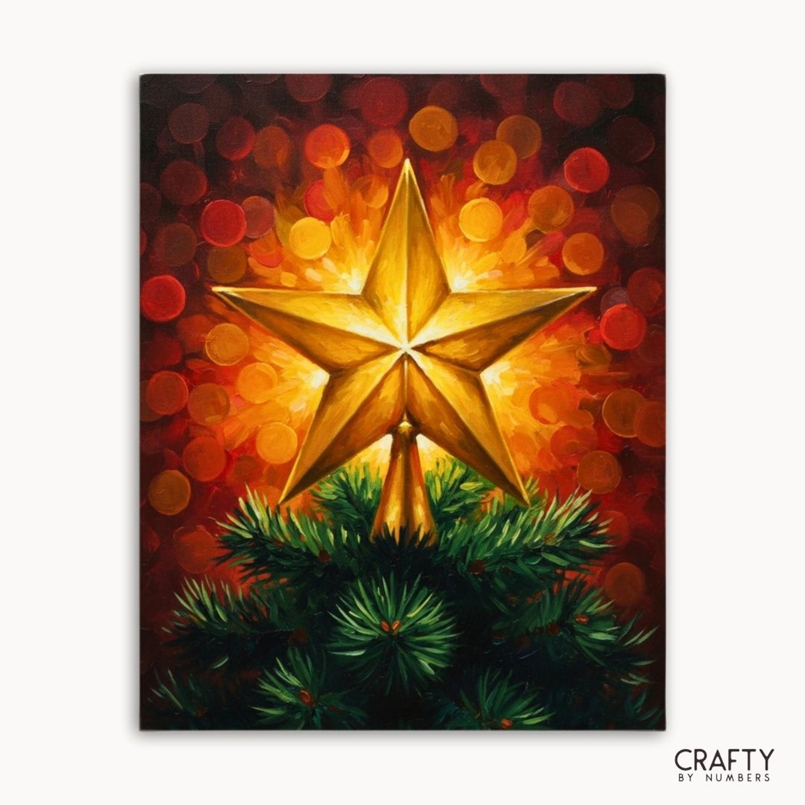 Star of the Season paint by numbers artwork