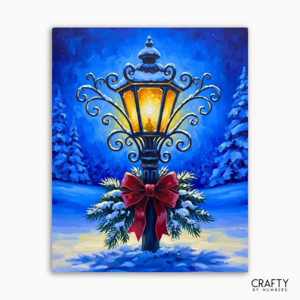 Lamplight & Lace Snow