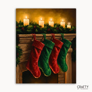 Four Stockings Hung