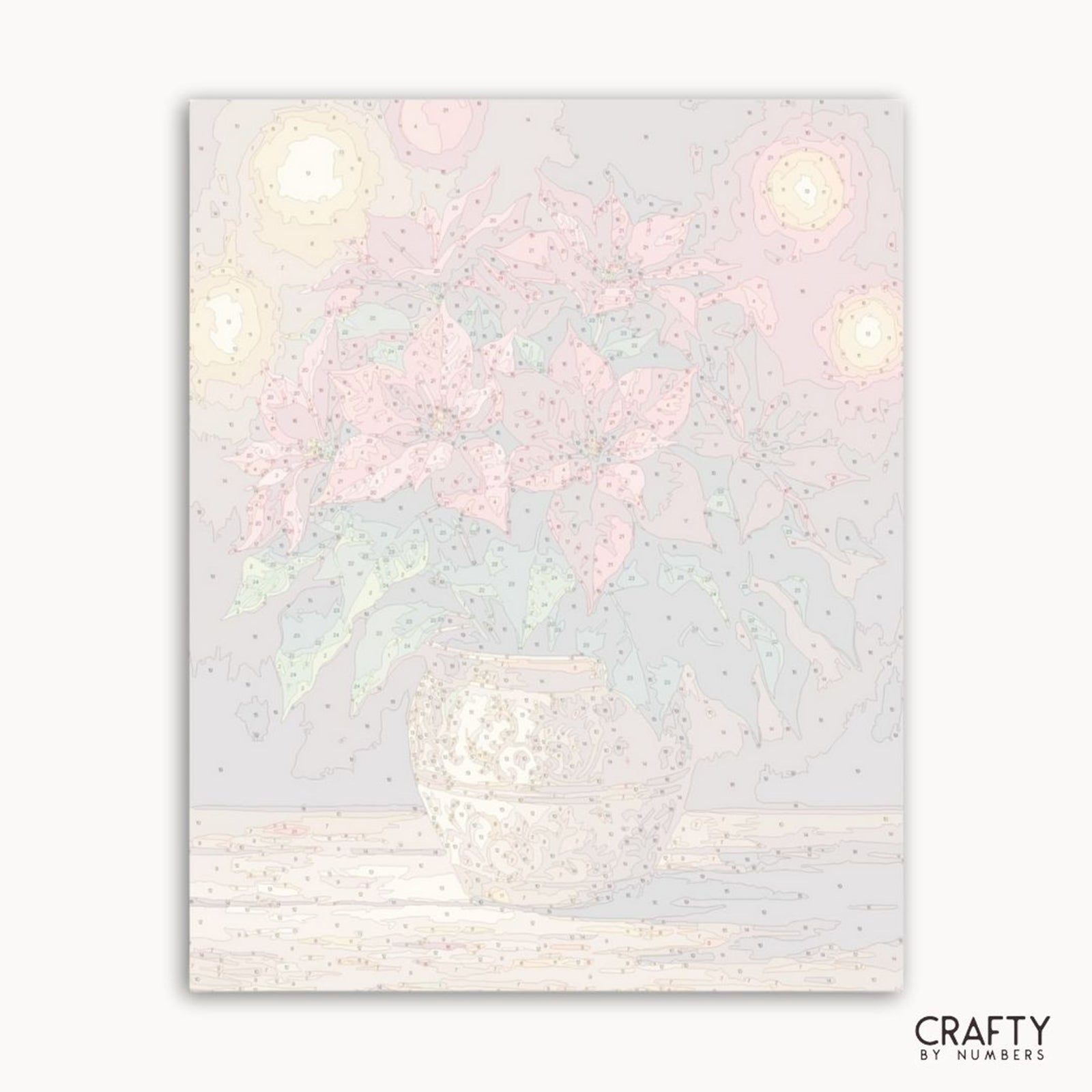 The Golden Pot paint by numbers artwork