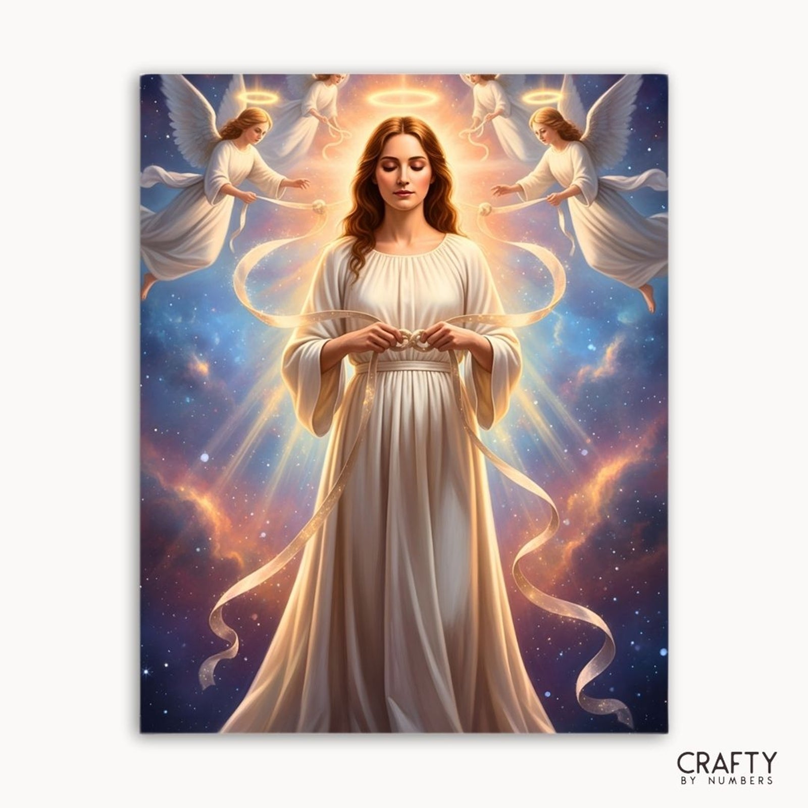 Heavenly Grace paint by numbers artwork