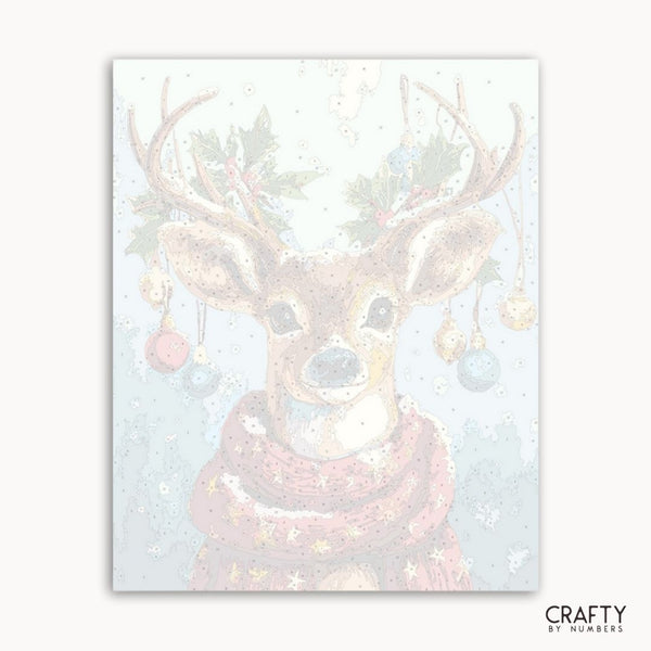 Starry Snowscape Stag