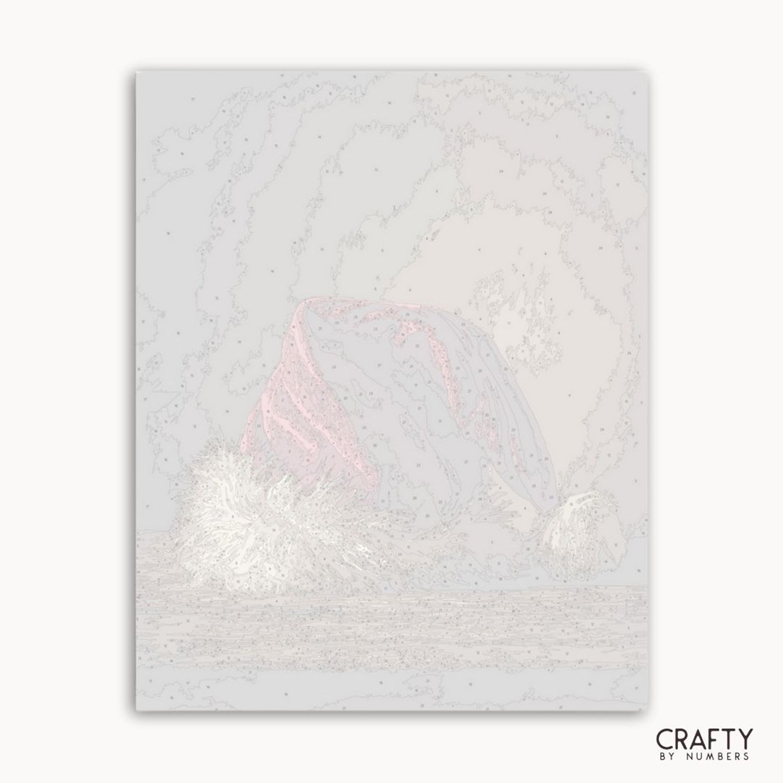 The Hat of Noel paint by numbers artwork