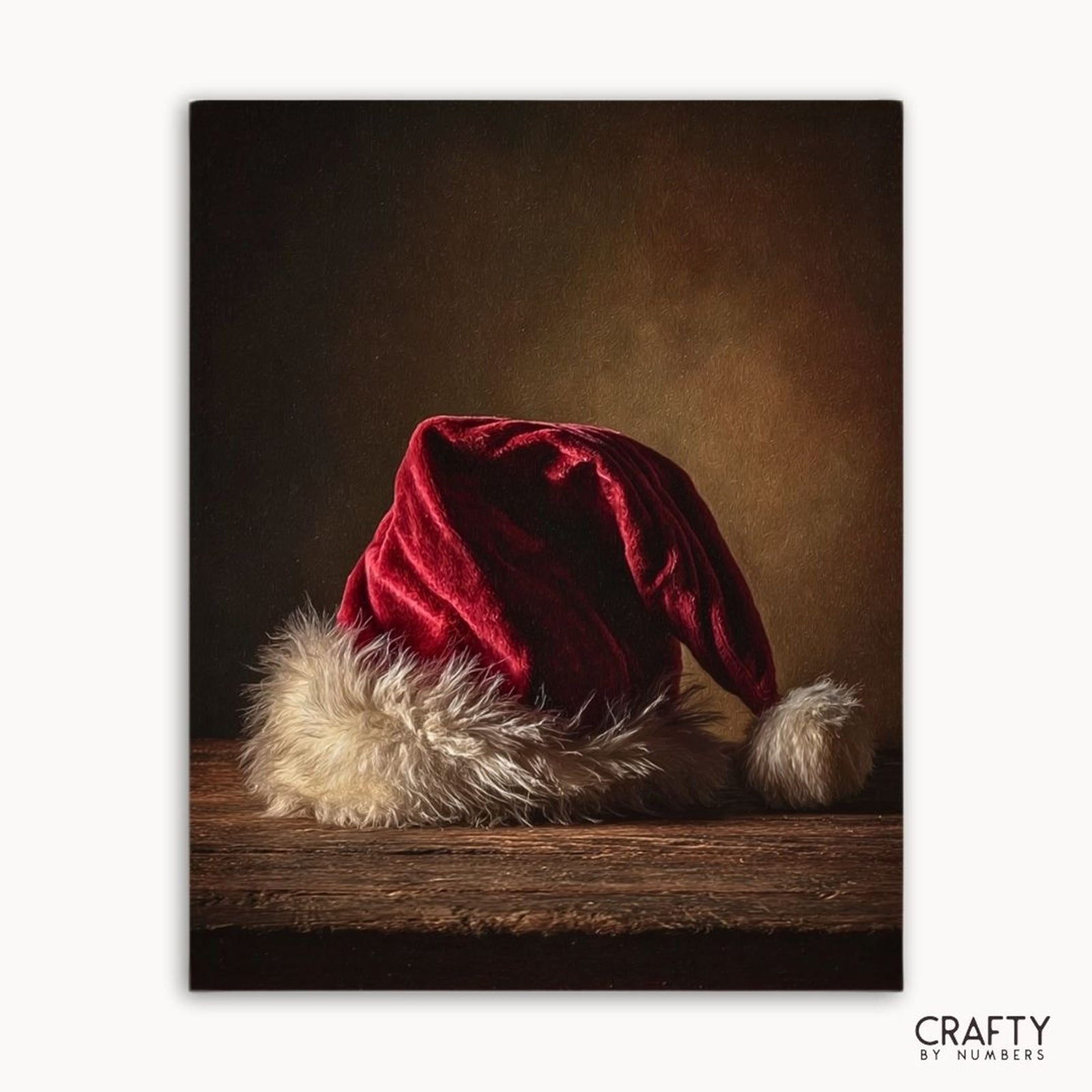 The Hat of Noel paint by numbers artwork