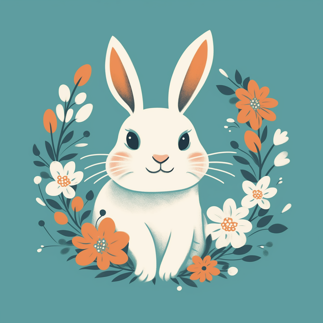 Floral Fable Rabbit