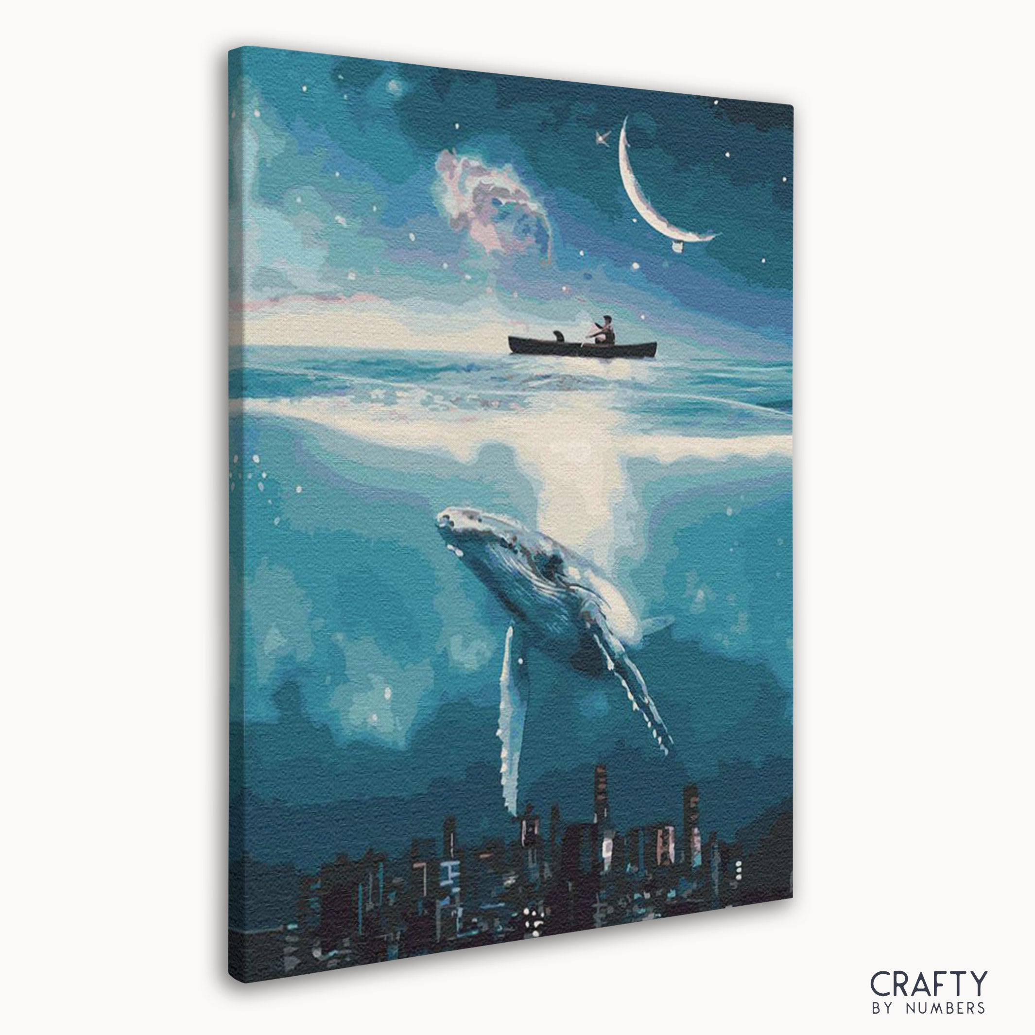 Beautiful Out of Sight Paint by Numbers resembling vincent van gogh famous paintings brushwork.