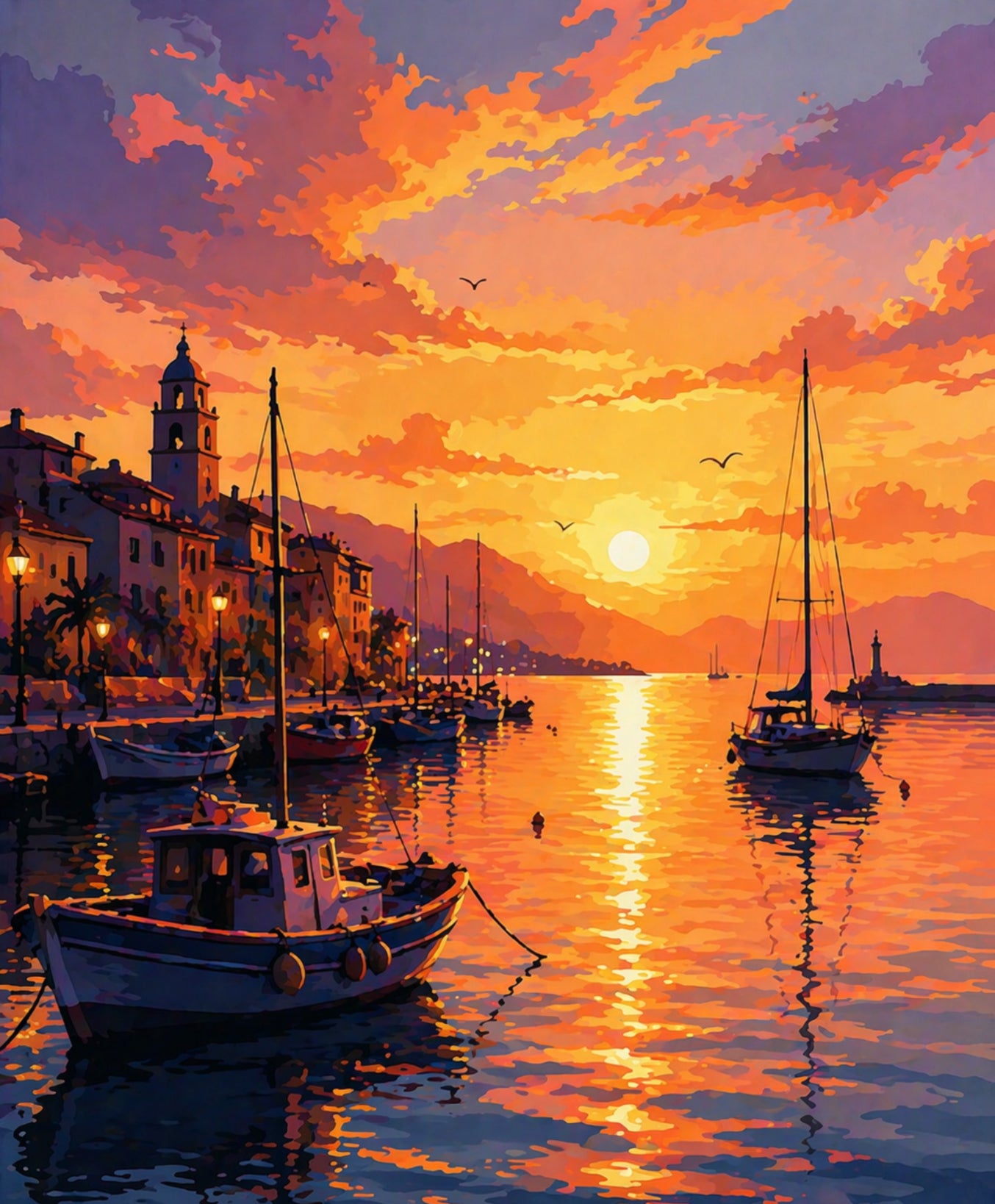 Sunset Harbor