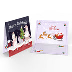 Holiday Magic paint by numbers kit – Christmas DIY project for adults and kids.