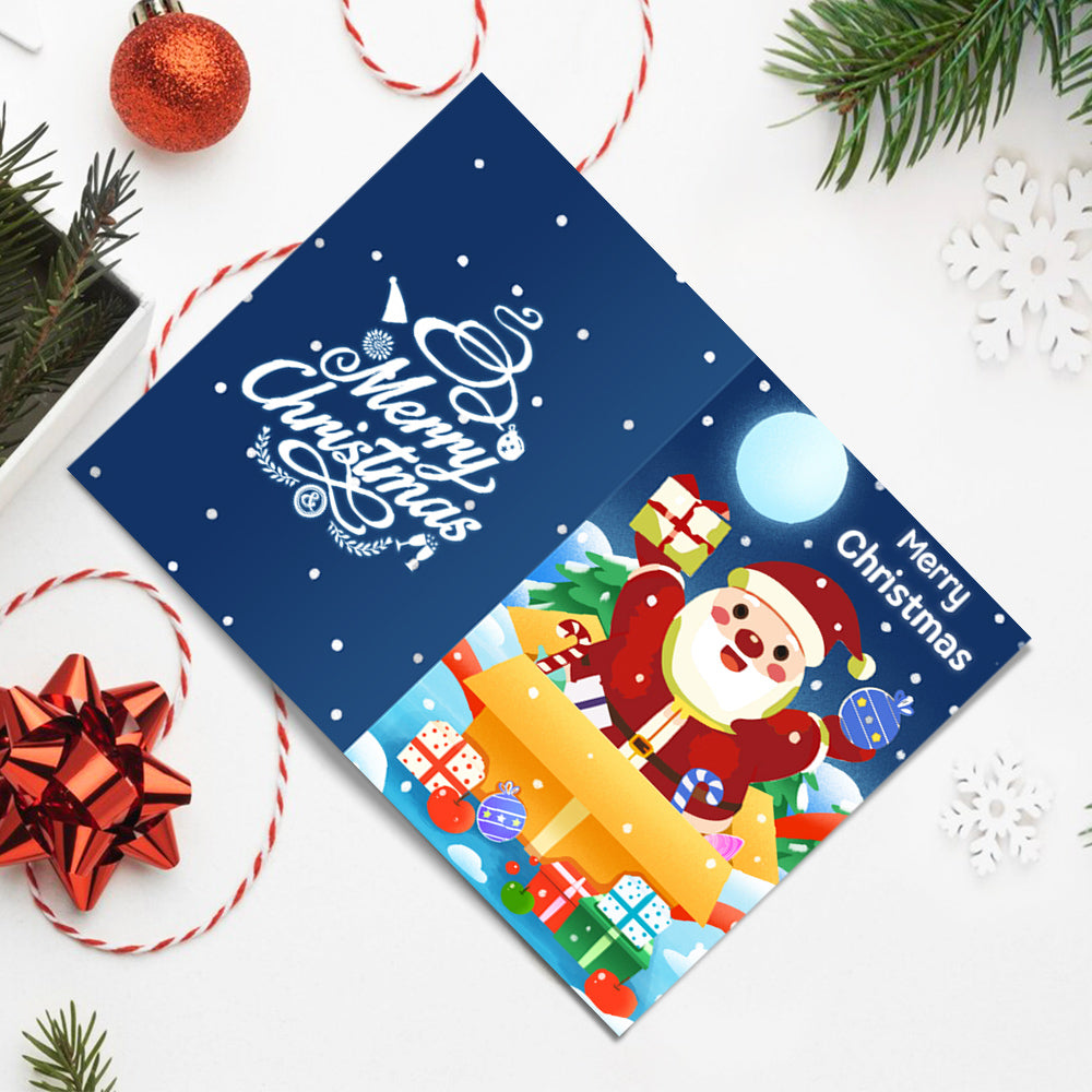 Kit de peinture par numéros du Père Noël pour l'art mural de Noël et la décoration de la maison de vacances.