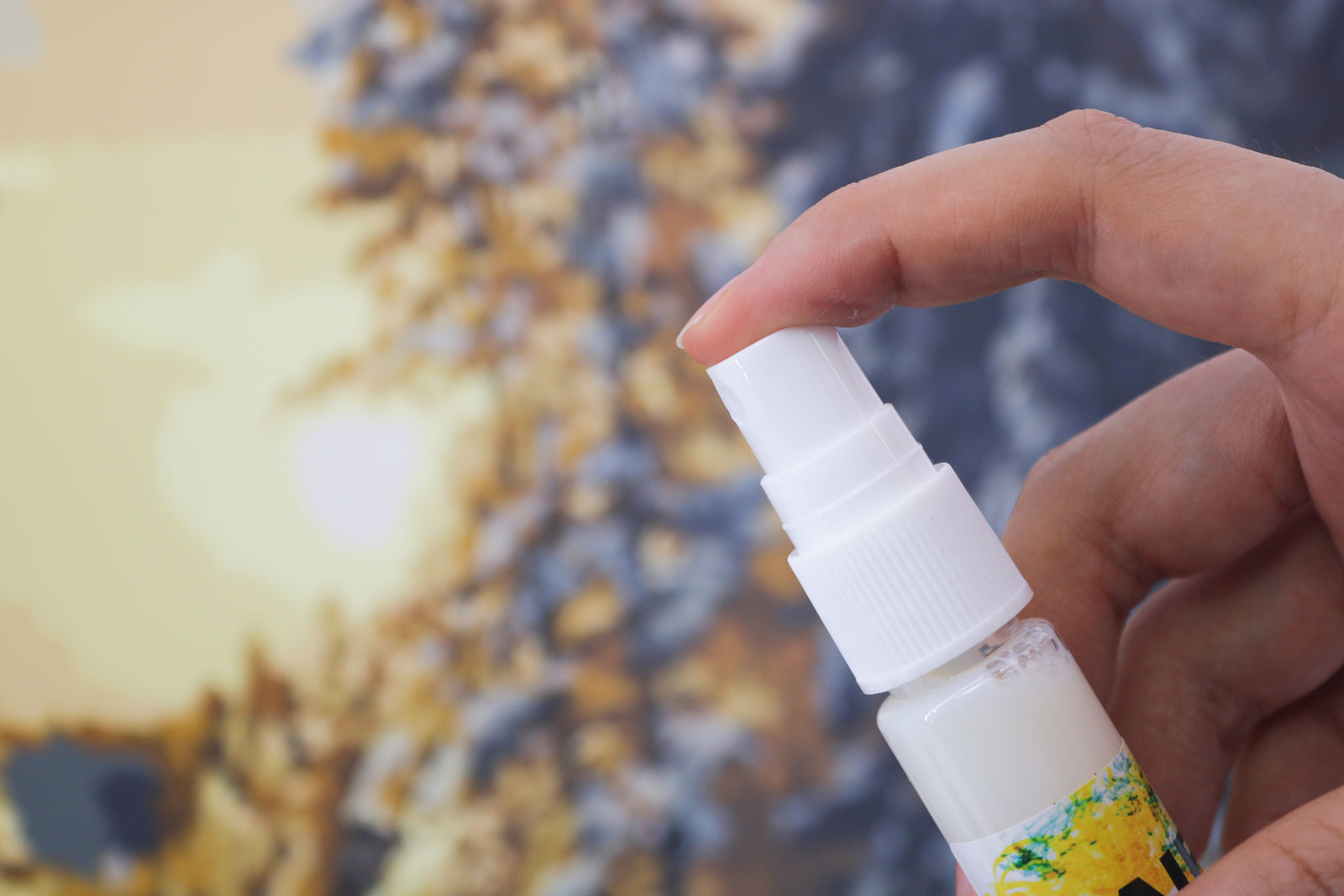 DIY paint by numbers set with glossy finish for home décor and creative projects.