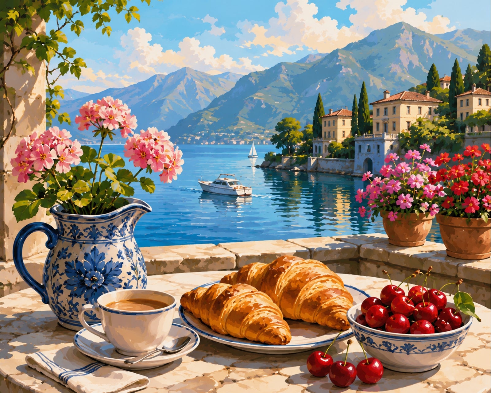 Lakeside Breakfast