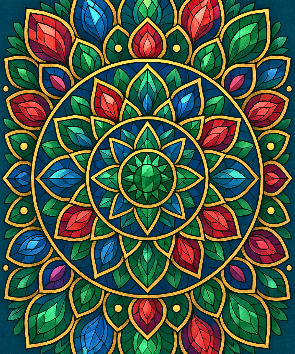 Jewel Mandala close up
