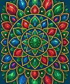 Jewel Mandala close up