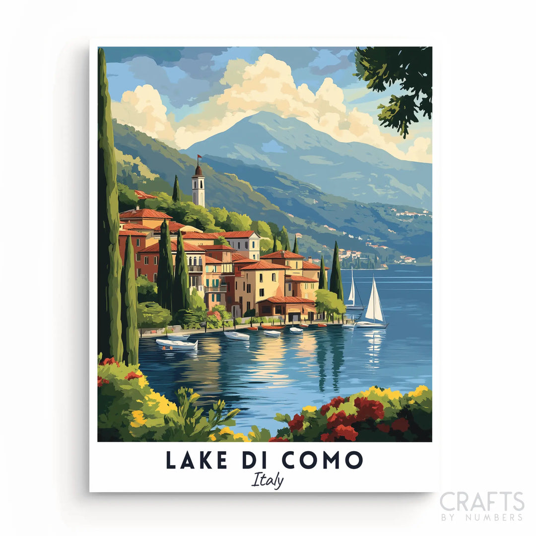 Lake di Como - Travel Poster