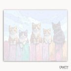 Kittens on the Fence
