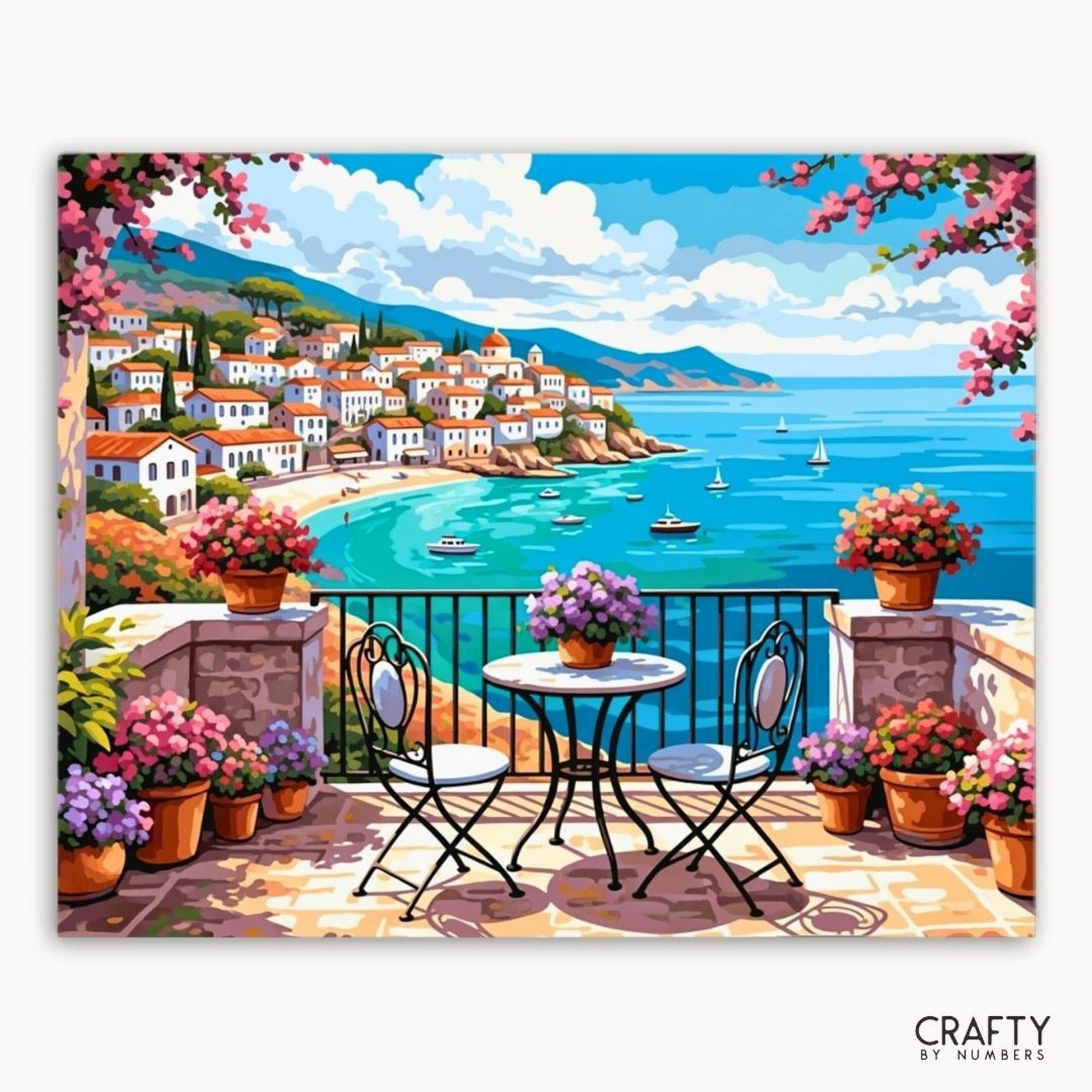 Terrasse am Meer