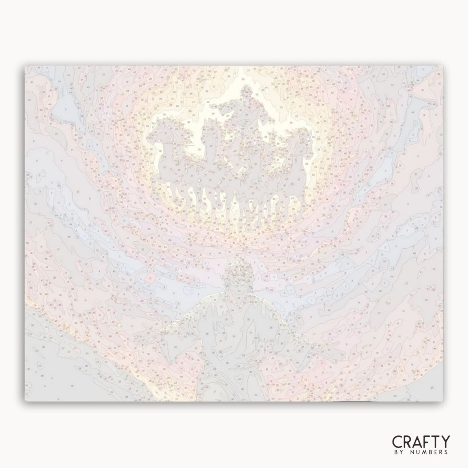 Chariot of Glory paint by numbers artwork