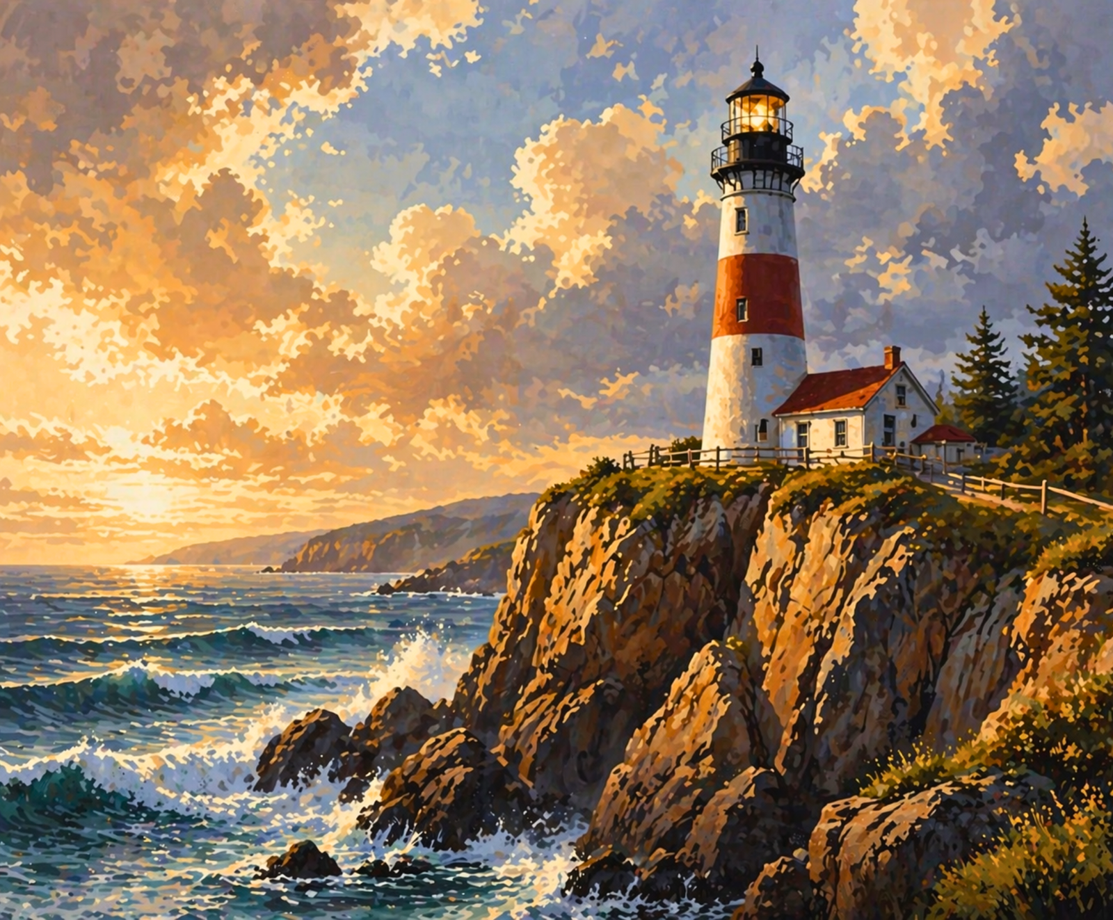 Coastal Lighthouse