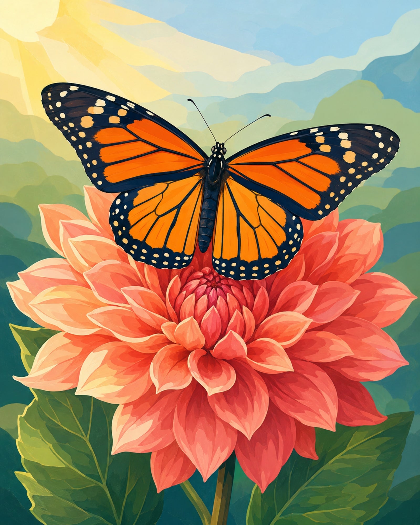 Monarch Morning