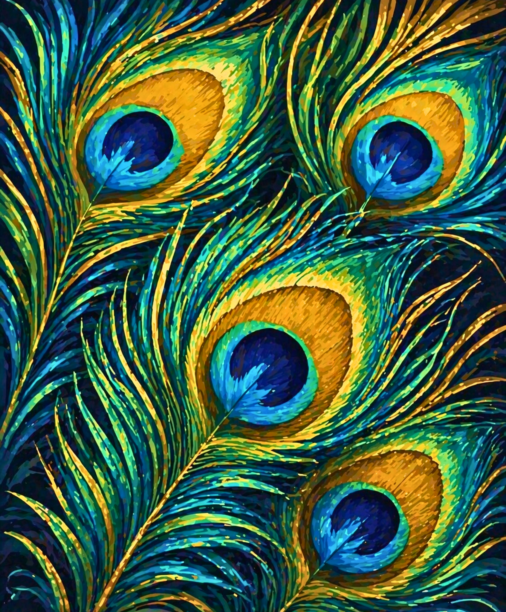 Peacock Feathers